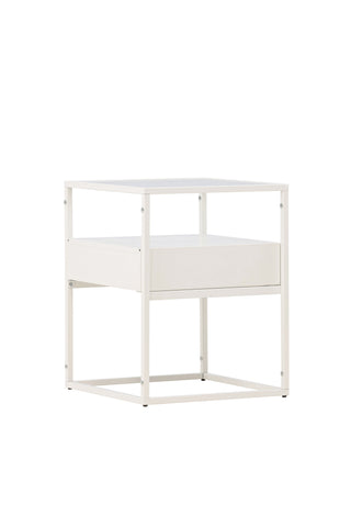 Venture Home Fortaleza Sidobord - Vit / Vit