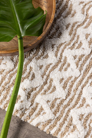 Venture Home Philippa Cotton - 60*90- -Rektangulär-Vit/Sand