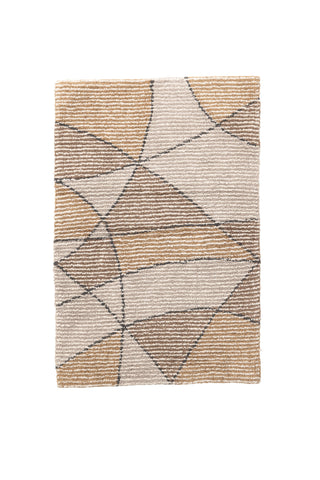 Venture Home Loui Cotton - 60*90- -Rektangulärt-Elfenben/Sand/Grå