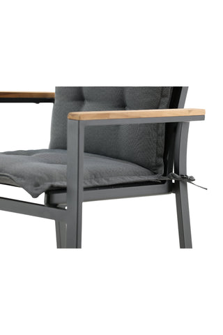 Venture Home Fura Kudde - Stapling - Ljusgrå