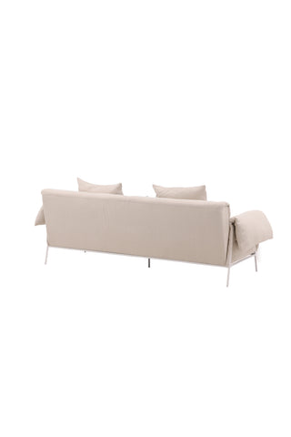 Vind Öckerö Soffa - Vit / Beige Linne