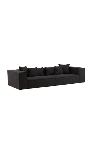 Vind Gillholmen Soffa - Svart / Svart Boucle