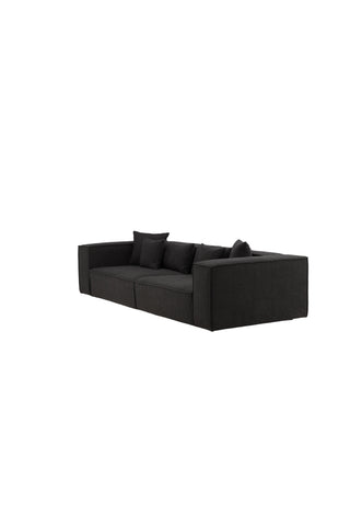 Vind Gillholmen Soffa - Svart / Svart Boucle
