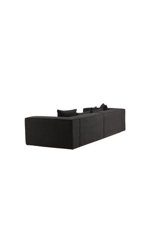 Vind Gillholmen Soffa - Svart / Svart Boucle