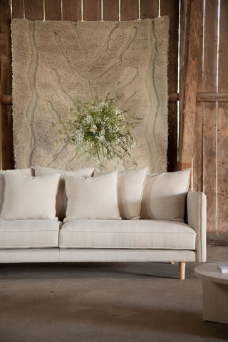 Vind Segelskären Soffa - Whitewash / Beige Linne