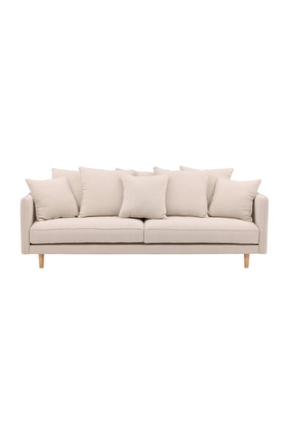 Vind Segelskären Soffa - Whitewash / Beige Linne