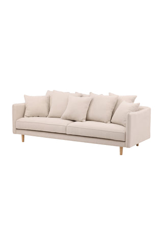 Vind Segelskären Soffa - Whitewash / Beige Linne