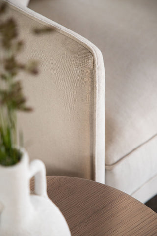 Vind Segelskären Soffa - Whitewash / Beige Linne