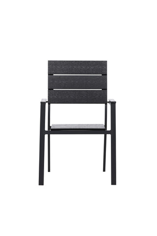Levels Chair (staplingsbar) 2-pack - Svart Alu / Svart Aintwood