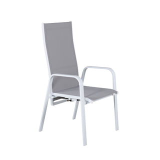 Copacabana Liggstol 2-pack - Vit/Grå