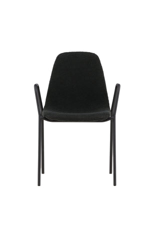 Vind Klädesholmen Matstol 2-pack - Svart / Svart Boucle