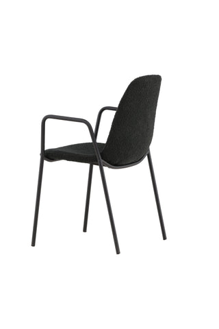 Vind Klädesholmen Matstol 2-pack - Svart / Svart Boucle
