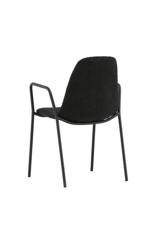 Vind Klädesholmen Matstol 2-pack - Svart / Svart Boucle