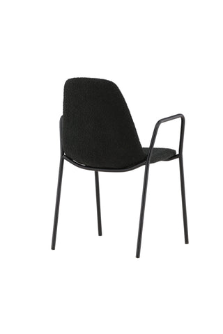 Vind Klädesholmen Matstol 2-pack - Svart / Svart Boucle