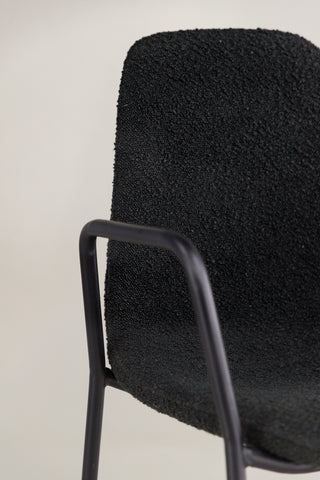 Vind Klädesholmen Matstol 2-pack - Svart / Svart Boucle