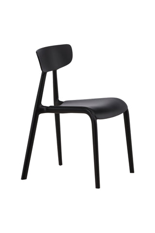 Venture Home Ursholmen Matstol 2-pack - Svart Polypropylen