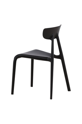 Venture Home Ursholmen Matstol 2-pack - Svart Polypropylen