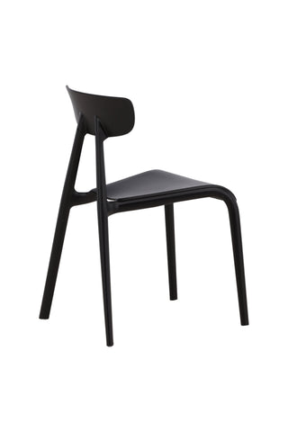 Venture Home Ursholmen Matstol 2-pack - Svart Polypropylen