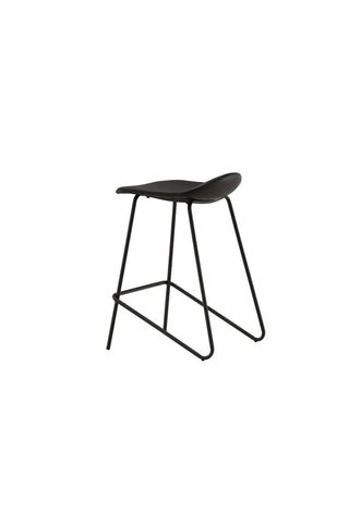 Vind Grebbestad Barstol 2-pack - Svart / Svart PU