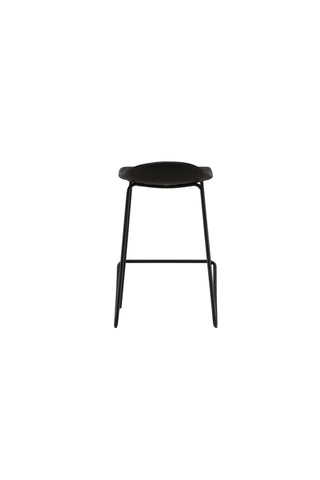 Vind Grebbestad Barstol 2-pack - Svart / Svart PU
