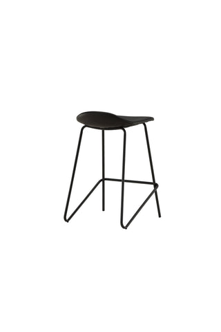 Vind Grebbestad Barstol 2-pack - Svart / Svart PU