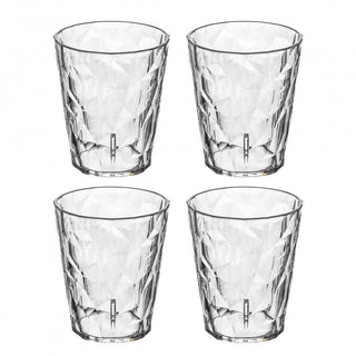 Club No. 1 Dricksglas Plast 250 ml Crystal Clear 4-pack