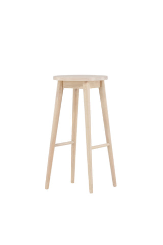 Vind Mollösand Barstol 2-pack - Whitewash / Trä