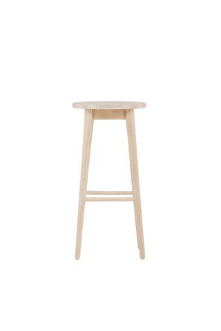 Vind Mollösand Barstol 2-pack - Whitewash / Trä