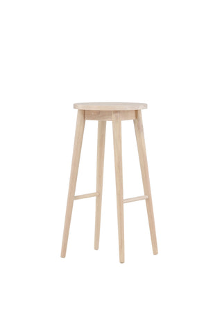 Vind Mollösand Barstol 2-pack - Whitewash / Trä