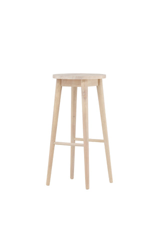 Vind Mollösand Barstol 2-pack - Whitewash / Trä