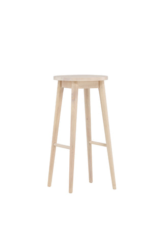 Vind Mollösand Barstol 2-pack - Whitewash / Trä