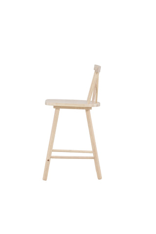 Vind Mollöström Barstol 2-pack - Whitewash / Trä