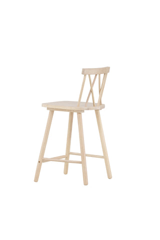 Vind Mollöström Barstol 2-pack - Whitewash / Trä