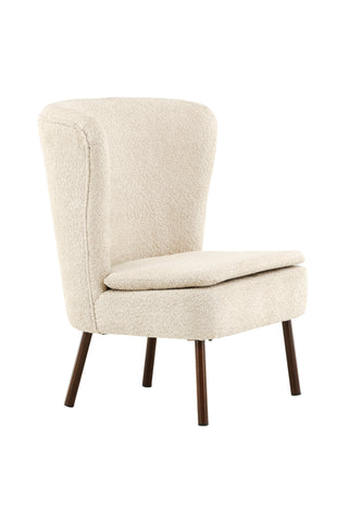 Vind Hällsö Enkelsoffa - Brun / Beige Boucle