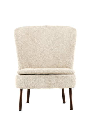 Vind Hällsö Enkelsoffa - Brun / Beige Boucle