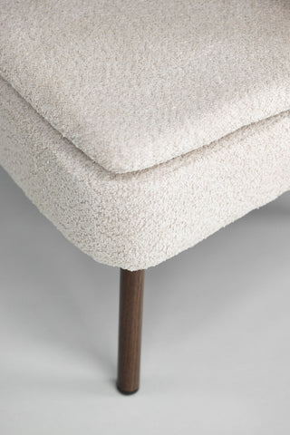 Vind Hällsö Enkelsoffa - Brun / Beige Boucle