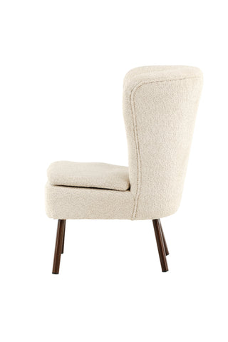 Vind Hällsö Enkelsoffa - Brun / Beige Boucle