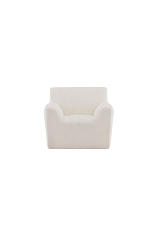 Vind Rossö Enkelsoffa - / Vit Lush sherpa fleece