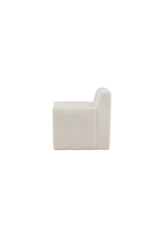 Vind Rossö Enkelsoffa - / Vit Lush sherpa fleece