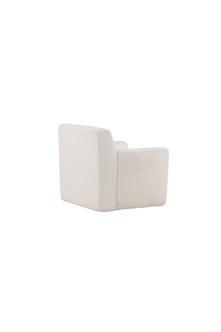 Vind Rossö Enkelsoffa - / Vit Lush sherpa fleece