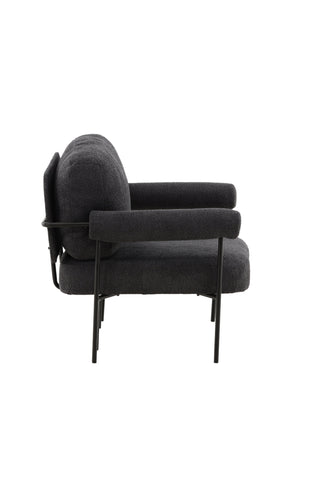 Venture Home Castine Ottoman/Puff - Ljusgrå / Boucle