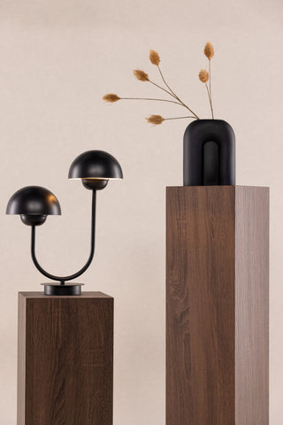 Vind Lyckorna Bordslampa - / Black Metal