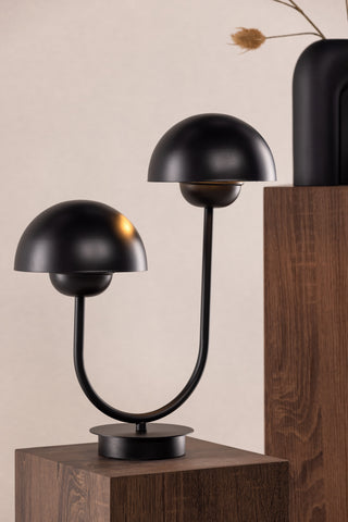 Vind Lyckorna Bordslampa - / Black Metal