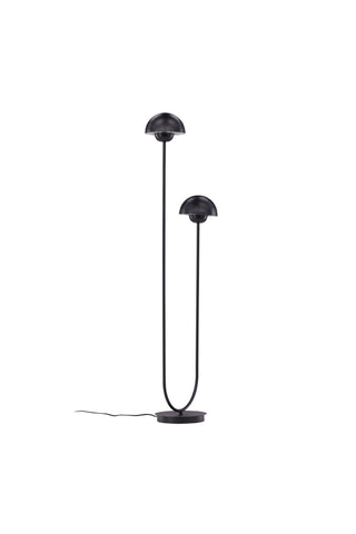 Vind Lyckorna Golvlampa - / Black Metal