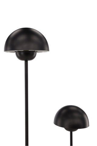 Vind Lyckorna Golvlampa - / Black Metal