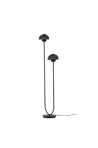Vind Lyckorna Golvlampa - / Black Metal