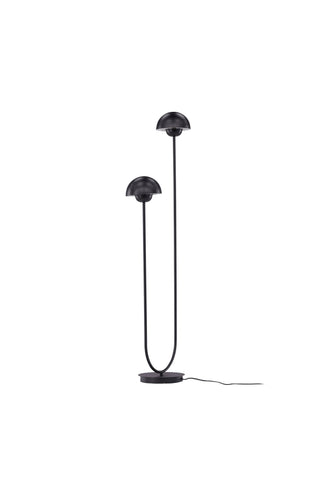 Vind Lyckorna Golvlampa - / Black Metal