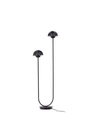 Vind Lyckorna Golvlampa - / Black Metal