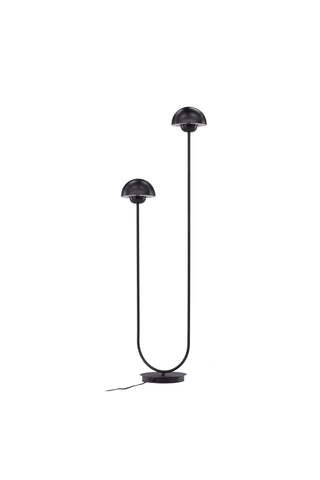 Vind Lyckorna Golvlampa - / Black Metal