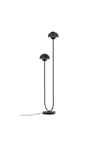 Vind Lyckorna Golvlampa - / Black Metal